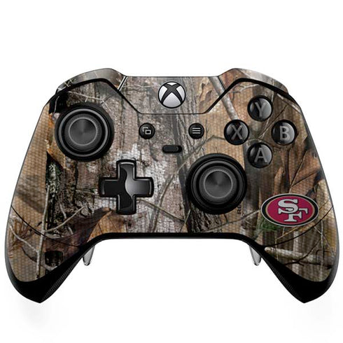 NFL San Francisco 49ers Realtree AP Camo Xbox One Elite Controller Skin