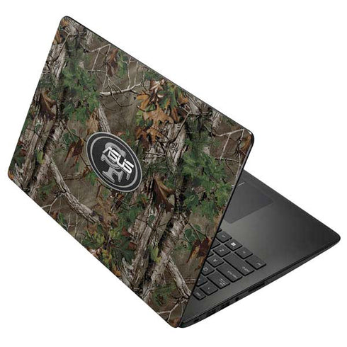 NFL San Francisco 49ers Realtree Xtra Green Camo Asus X502CA 15.6 Skin