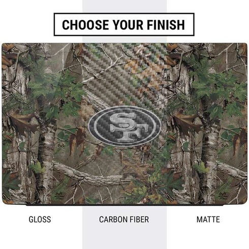 NFL San Francisco 49ers Realtree Xtra Green Camo Dell Vostro Skin