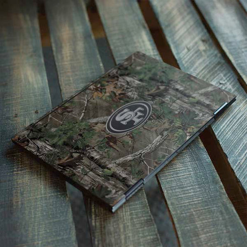 NFL San Francisco 49ers Realtree Xtra Green Camo HP Envy Skin
