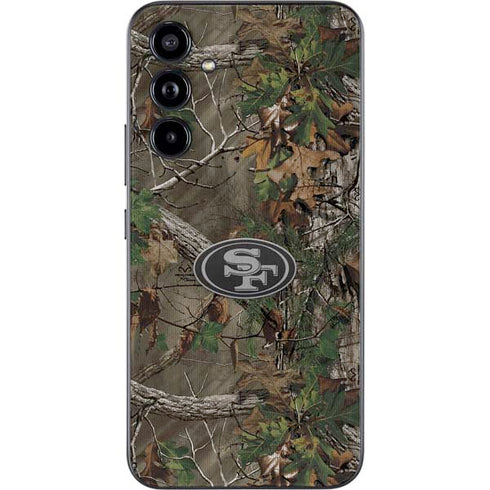 NFL San Francisco 49ers Realtree Xtra Green Camo Galaxy A54 5G Skin