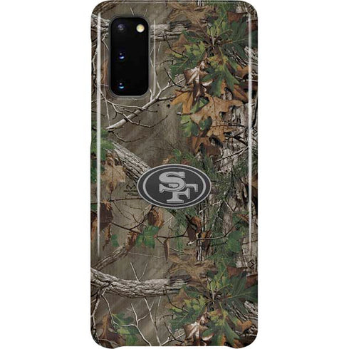 NFL San Francisco 49ers Realtree Xtra Green Camo Galaxy S20 Lite Case