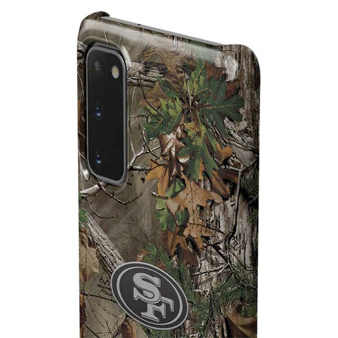 NFL San Francisco 49ers Realtree Xtra Green Camo Galaxy S20 Lite Case