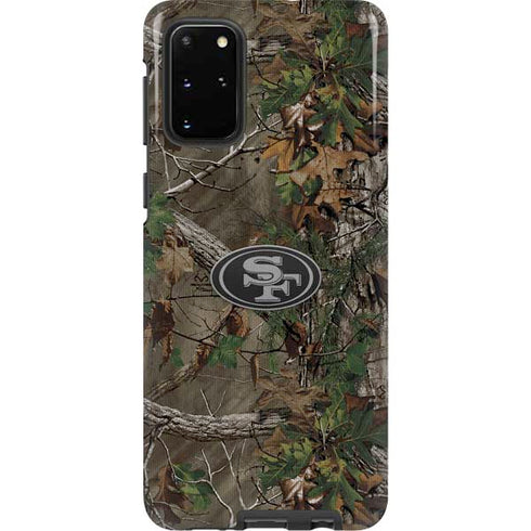 NFL San Francisco 49ers Realtree Xtra Green Camo Galaxy S20 Plus Pro Case