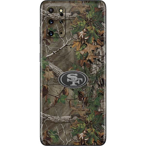 NFL San Francisco 49ers Realtree Xtra Green Camo Galaxy S20 Plus Skin
