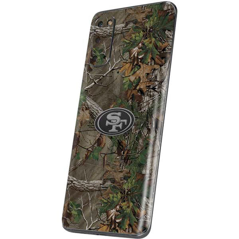 NFL San Francisco 49ers Realtree Xtra Green Camo Galaxy S20 Skin