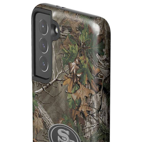 NFL San Francisco 49ers Realtree Xtra Green Camo Galaxy S21 5G Pro Case