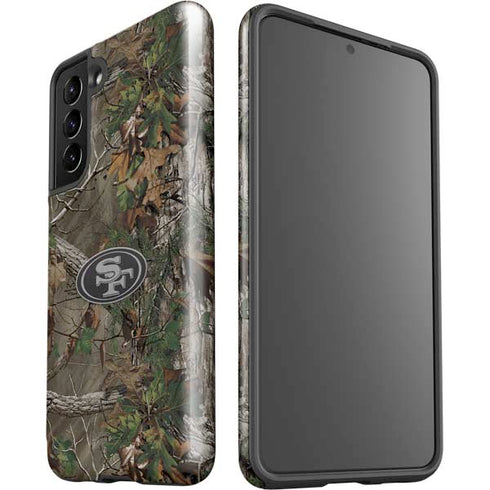 NFL San Francisco 49ers Realtree Xtra Green Camo Galaxy S21 5G Pro Case
