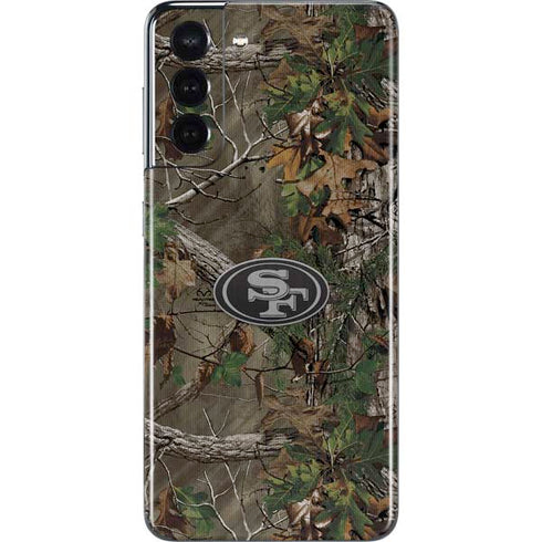 NFL San Francisco 49ers Realtree Xtra Green Camo Galaxy S21 5G Skin