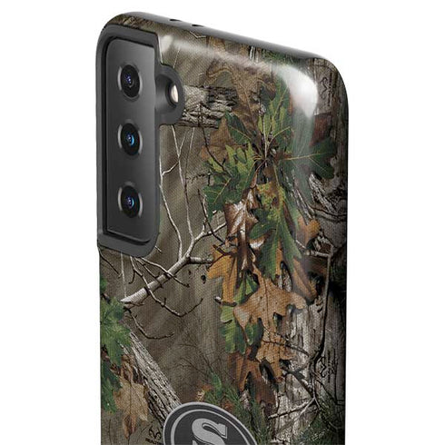 NFL San Francisco 49ers Realtree Xtra Green Camo Galaxy S21 Plus 5G Pro Case
