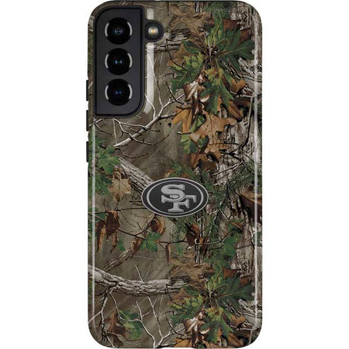 NFL San Francisco 49ers Realtree Xtra Green Camo Galaxy S22 Plus Pro Case