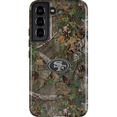 NFL San Francisco 49ers Realtree Xtra Green Camo Galaxy S22 Pro Case