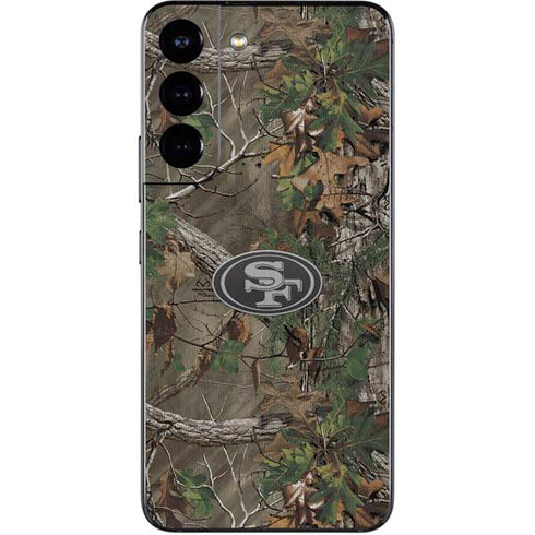 NFL San Francisco 49ers Realtree Xtra Green Camo Galaxy S22 Skin