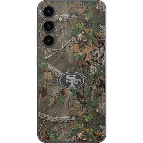 NFL San Francisco 49ers Realtree Xtra Green Camo Galaxy S23 FE Skin