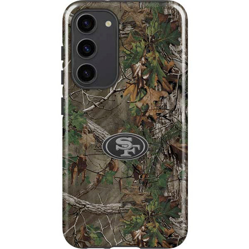 NFL San Francisco 49ers Realtree Xtra Green Camo Galaxy S23 Plus Pro Case