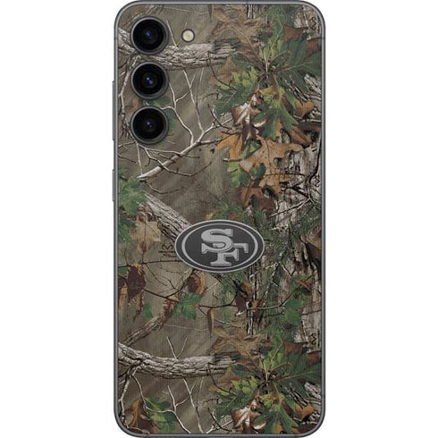NFL San Francisco 49ers Realtree Xtra Green Camo Galaxy S23 Plus Skin