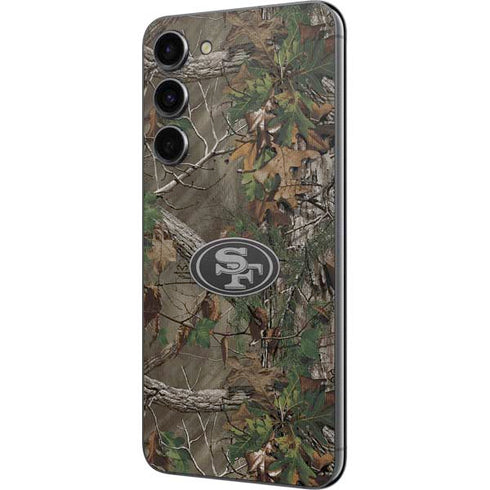 NFL San Francisco 49ers Realtree Xtra Green Camo Galaxy S23 Plus Skin