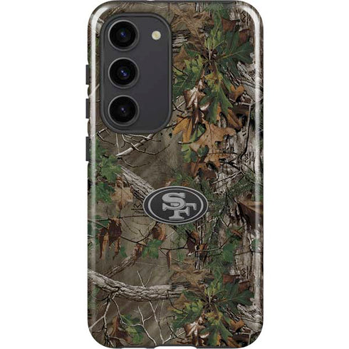 NFL San Francisco 49ers Realtree Xtra Green Camo Galaxy S23 Pro Case