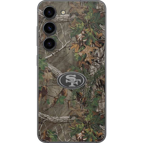 NFL San Francisco 49ers Realtree Xtra Green Camo Galaxy S23 Skin