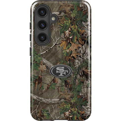 NFL San Francisco 49ers Realtree Xtra Green Camo Galaxy S24 Impact Case