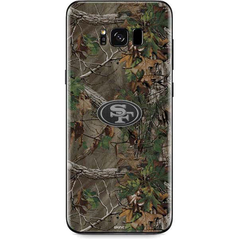 NFL San Francisco 49ers Realtree Xtra Green Camo Galaxy S8 Skin