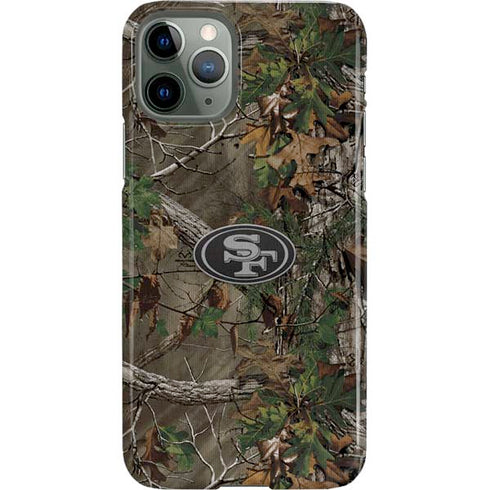 NFL San Francisco 49ers Realtree Xtra Green Camo iPhone 11 Pro Lite Case