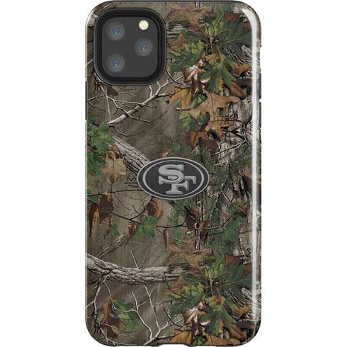 NFL San Francisco 49ers Realtree Xtra Green Camo iPhone 11 Pro Max Impact Case