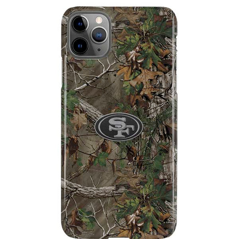 NFL San Francisco 49ers Realtree Xtra Green Camo iPhone 11 Pro Max Lite Case