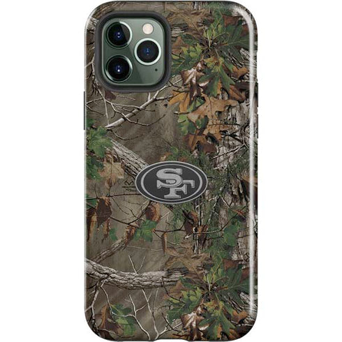 NFL San Francisco 49ers Realtree Xtra Green Camo iPhone 12 Pro Max Impact Case