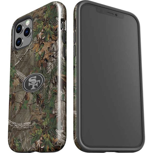 NFL San Francisco 49ers Realtree Xtra Green Camo iPhone 12 Pro Max Impact Case