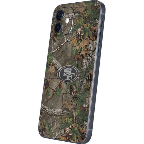 NFL San Francisco 49ers Realtree Xtra Green Camo iPhone 12 Skin