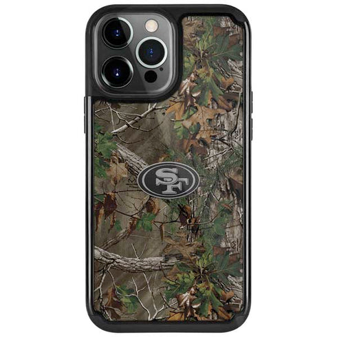 NFL San Francisco 49ers Realtree Xtra Green Camo iPhone 13 Pro Cargo Case