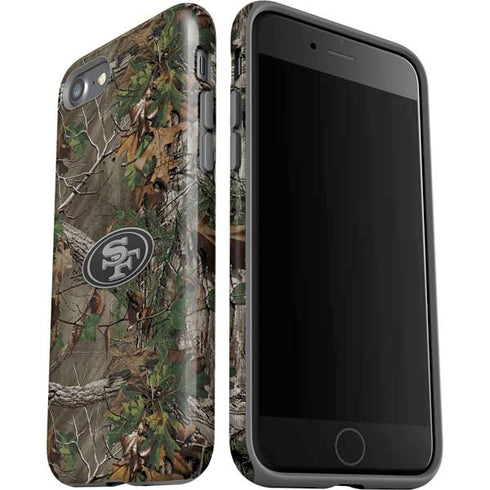 NFL San Francisco 49ers Realtree Xtra Green Camo iPhone SE (2nd & 3rd Gen) Pro Case