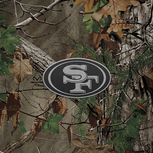 NFL San Francisco 49ers Realtree Xtra Green Camo iPhone X Pro Case
