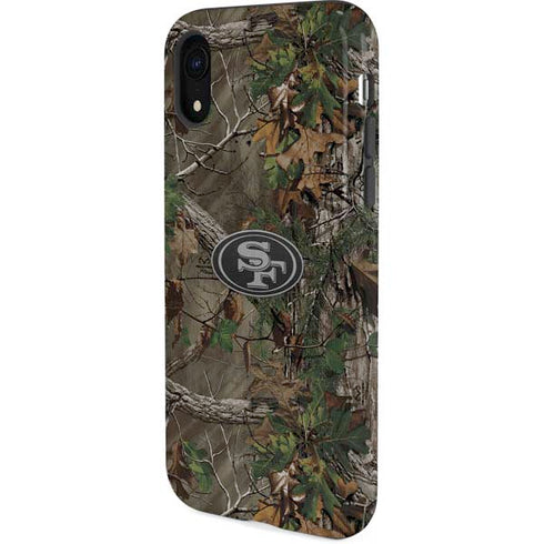 NFL San Francisco 49ers Realtree Xtra Green Camo iPhone XR Pro Case