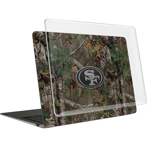 NFL San Francisco 49ers Realtree Xtra Green Camo MacBook Air 13in M1 (2021) Case plus Skin