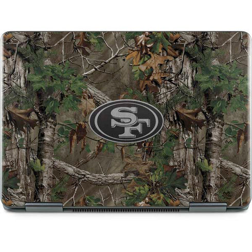 NFL San Francisco 49ers Realtree Xtra Green Camo Notebook 9 Pro 13in (2017) Skin