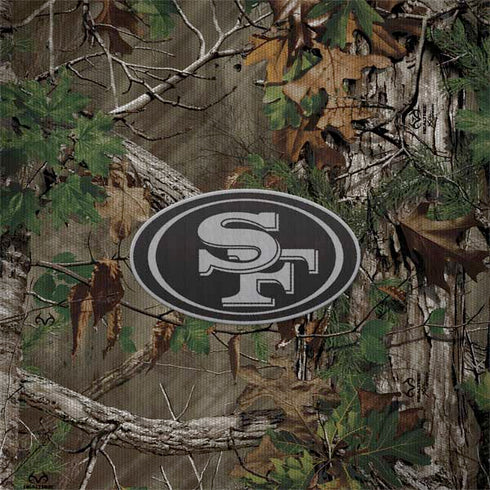 NFL San Francisco 49ers Realtree Xtra Green Camo Notebook 9 Pro 13in (2017) Skin
