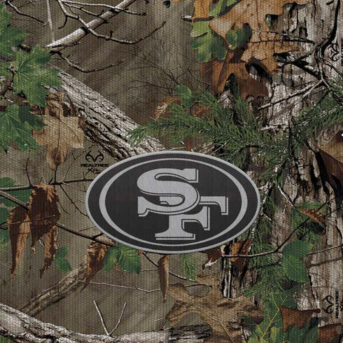 NFL San Francisco 49ers Realtree Xtra Green Camo PS4 Console Skin