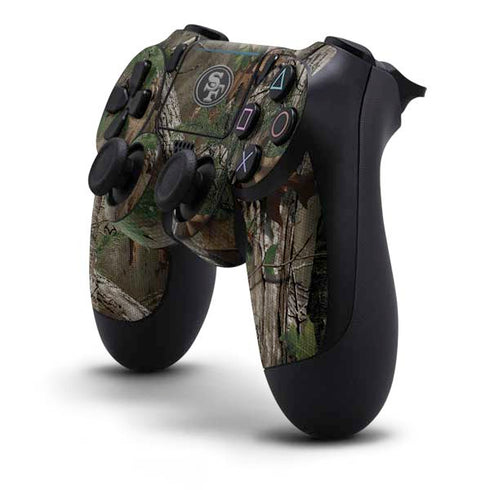 NFL San Francisco 49ers Realtree Xtra Green Camo PS4 Pro/Slim Controller Skin