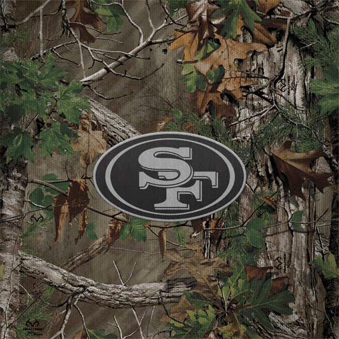 NFL San Francisco 49ers Realtree Xtra Green Camo Surface Book 2 15in Skin