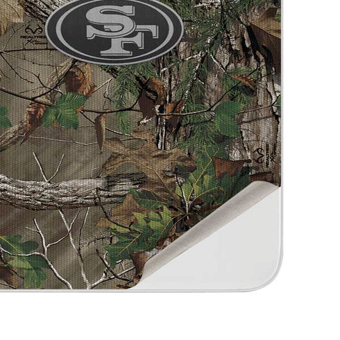 NFL San Francisco 49ers Realtree Xtra Green Camo Surface Duo Skin