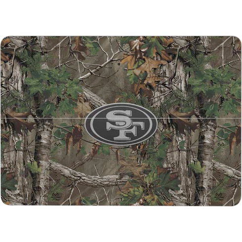 NFL San Francisco 49ers Realtree Xtra Green Camo Surface Laptop Studio Skin
