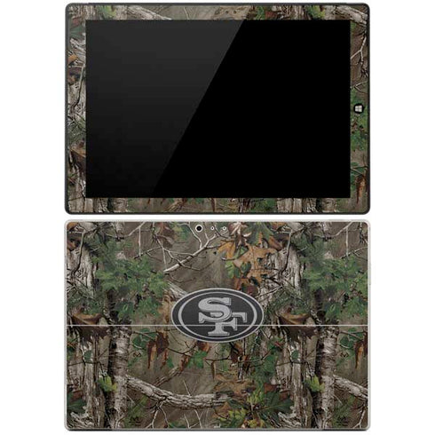 NFL San Francisco 49ers Realtree Xtra Green Camo Surface Pro 3 Skin