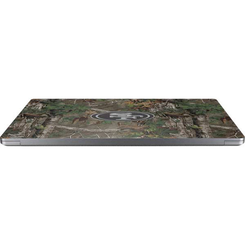 NFL San Francisco 49ers Realtree Xtra Green Camo Universal Laptop 11in (8.8 x 6.2in) Skin
