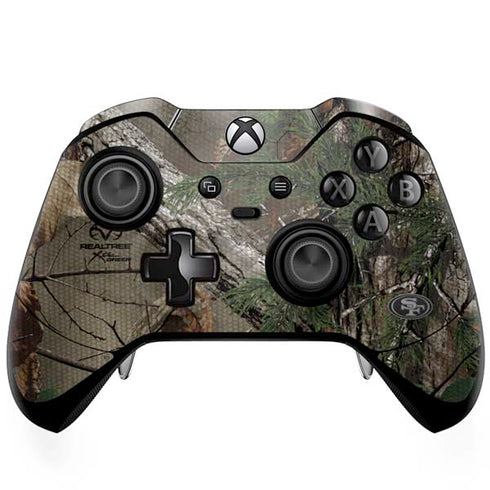 NFL San Francisco 49ers Realtree Xtra Green Camo Xbox One Elite Controller Skin