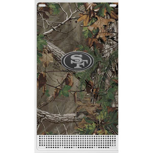 NFL San Francisco 49ers Realtree Xtra Green Camo Xbox Series S Bundle Skin
