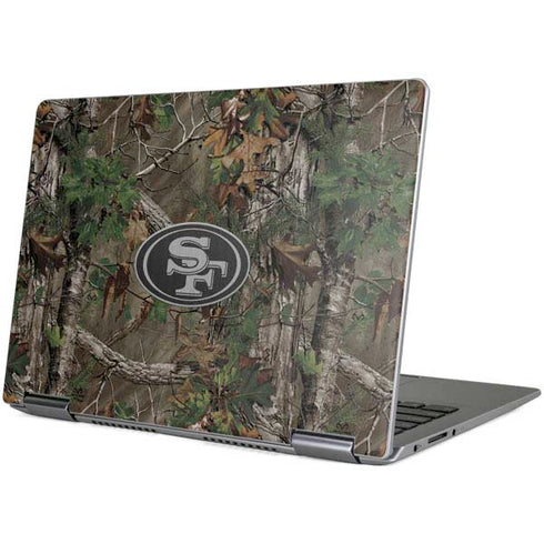 NFL San Francisco 49ers Realtree Xtra Green Camo Yoga 710 14in Skin