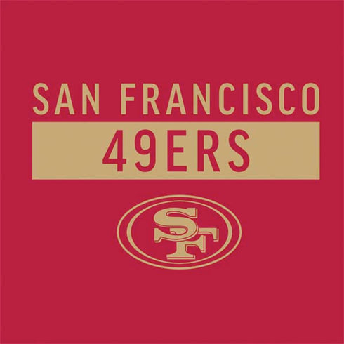 NFL San Francisco 49ers Red Performance Series Nintendo 2DS XL (2017) Skin