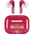 NFL San Francisco 49ers Red Performance Series AirPods Pro 2nd Gen Skin